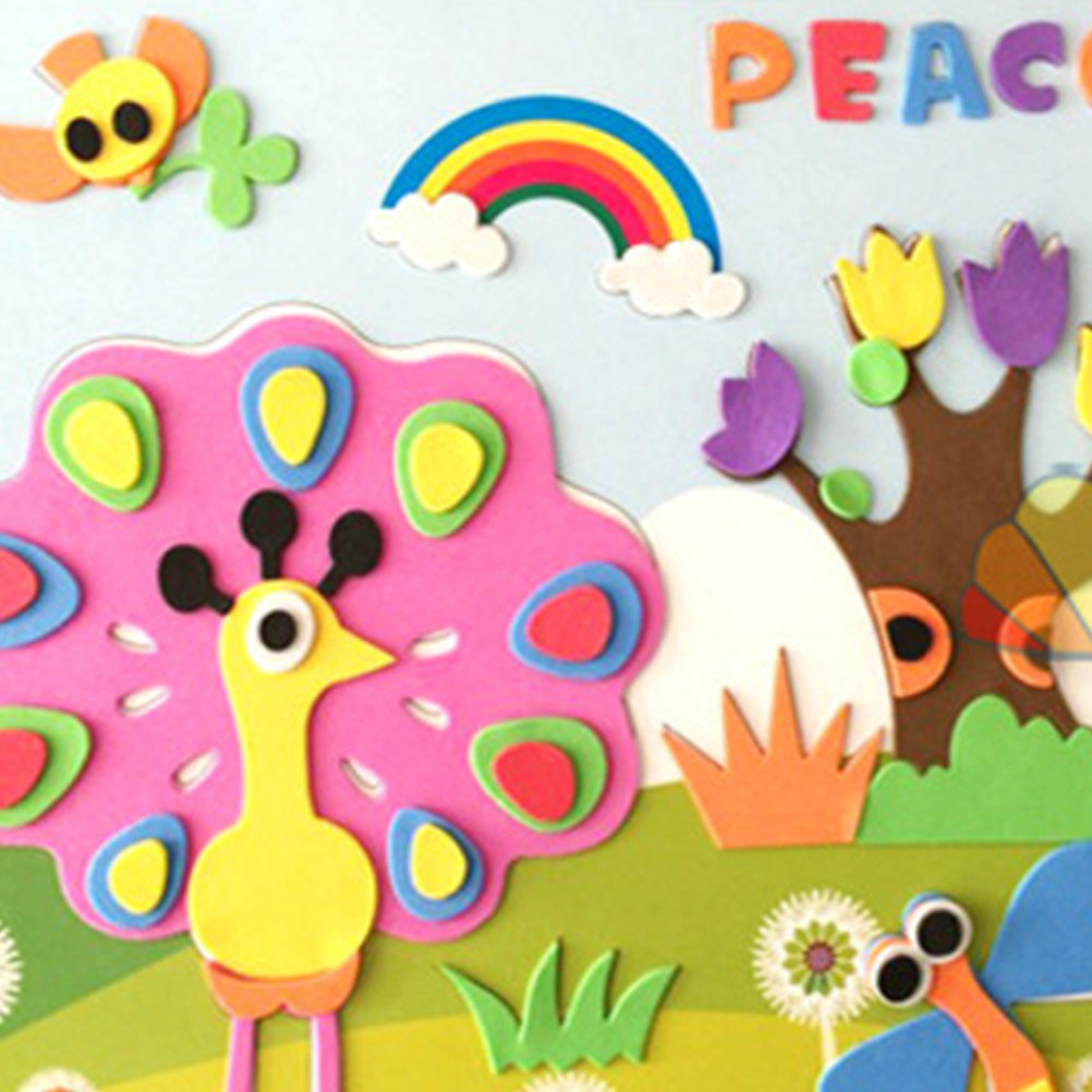 20Pcs Vibrant Eva Craft Foam S - Art Craft With Paper review and price