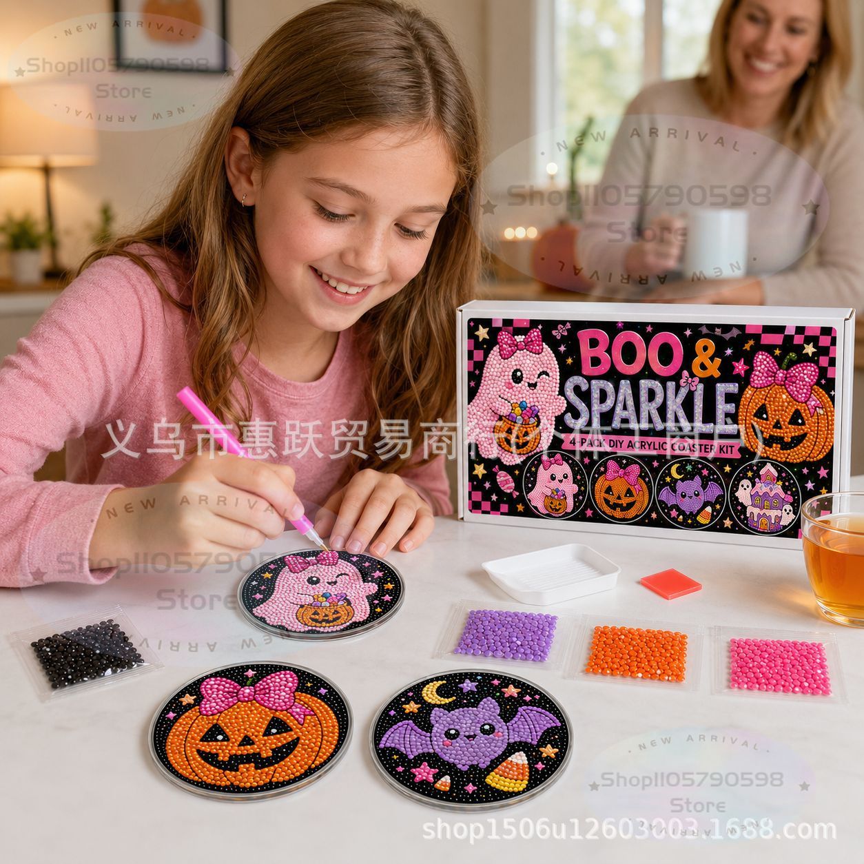 Halloween Craft Night Diamond  - Art Craft Kit review and price