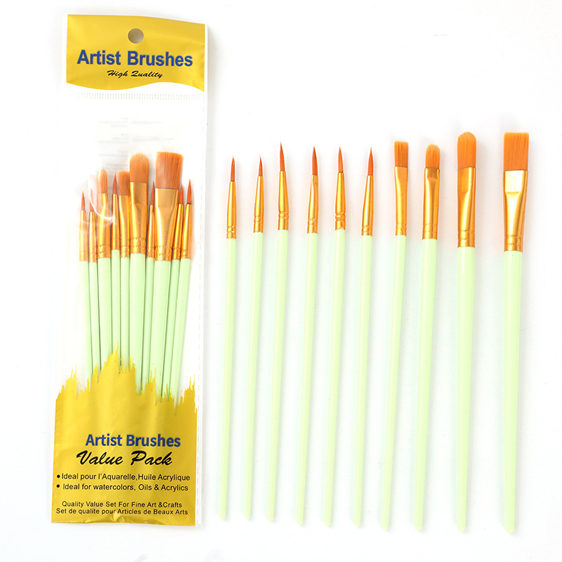 10Pcs Pearlescent Plastic Rod  - Gouache Paint Set review and price