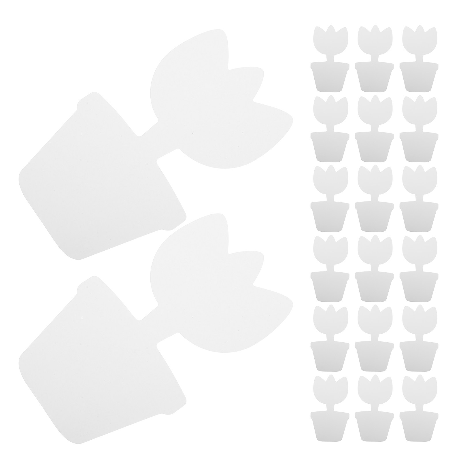 20Pcs DIY Unpainted Flower Pot - Art Craft Cardboard review and price