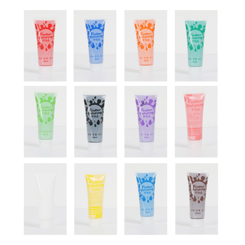12 Color Finger Paint Children - Gouache Paint Set review and price