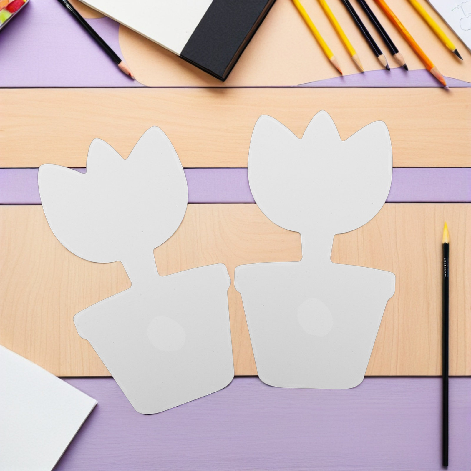 20Pcs Blank Cardboard Flower P - Art Craft Cardboard review and price