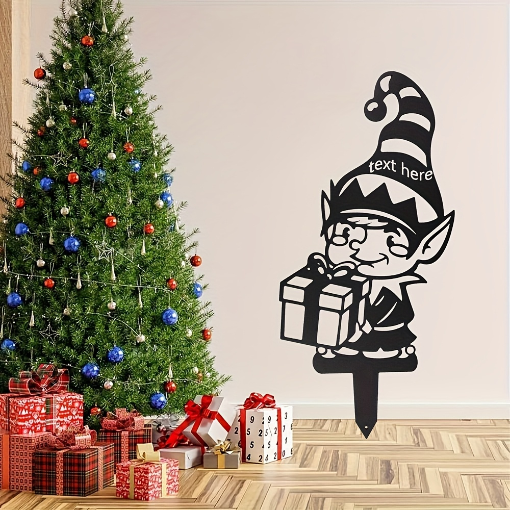 CIFBUY Christmas Elf Metal Wal - Art Craft Bar review and price