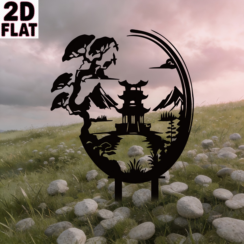 CIFBUY Chinese Pavilion Metal  - Art Craft Bar review and price