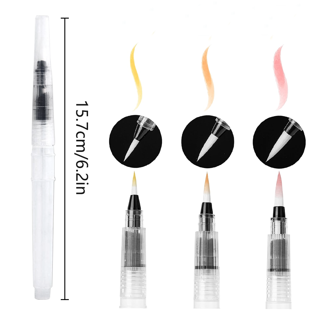 3/36PCS Water Brush Pen, Refil - Gouache Paint Set review and price