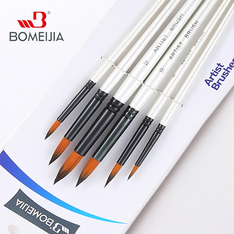 BOMEIJIA Paint Brushes Set Rou - Gouache Paint Set review and price