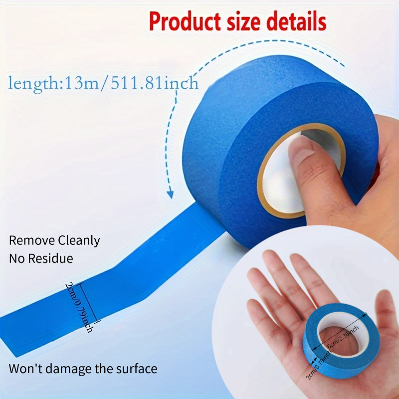 13/26 Rolls Blue Painter Tape  - School Of Art X Craft review and price