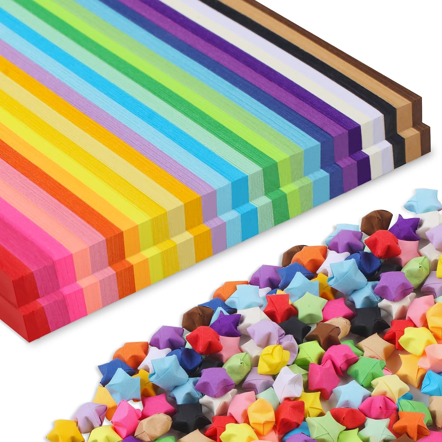 1080/2160 Sheets Origami Star  - Art Craft With Paper review and price