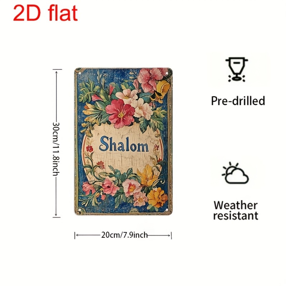 CIFBUY Vintage Floral Shalom A - Art & Craft Paper For Kids review and price